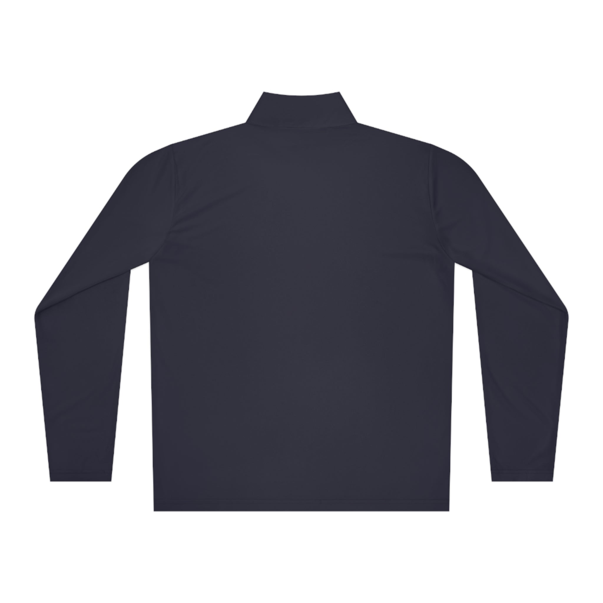 Battle Flag Unisex Quarter-Zip Pullover - White Emblem