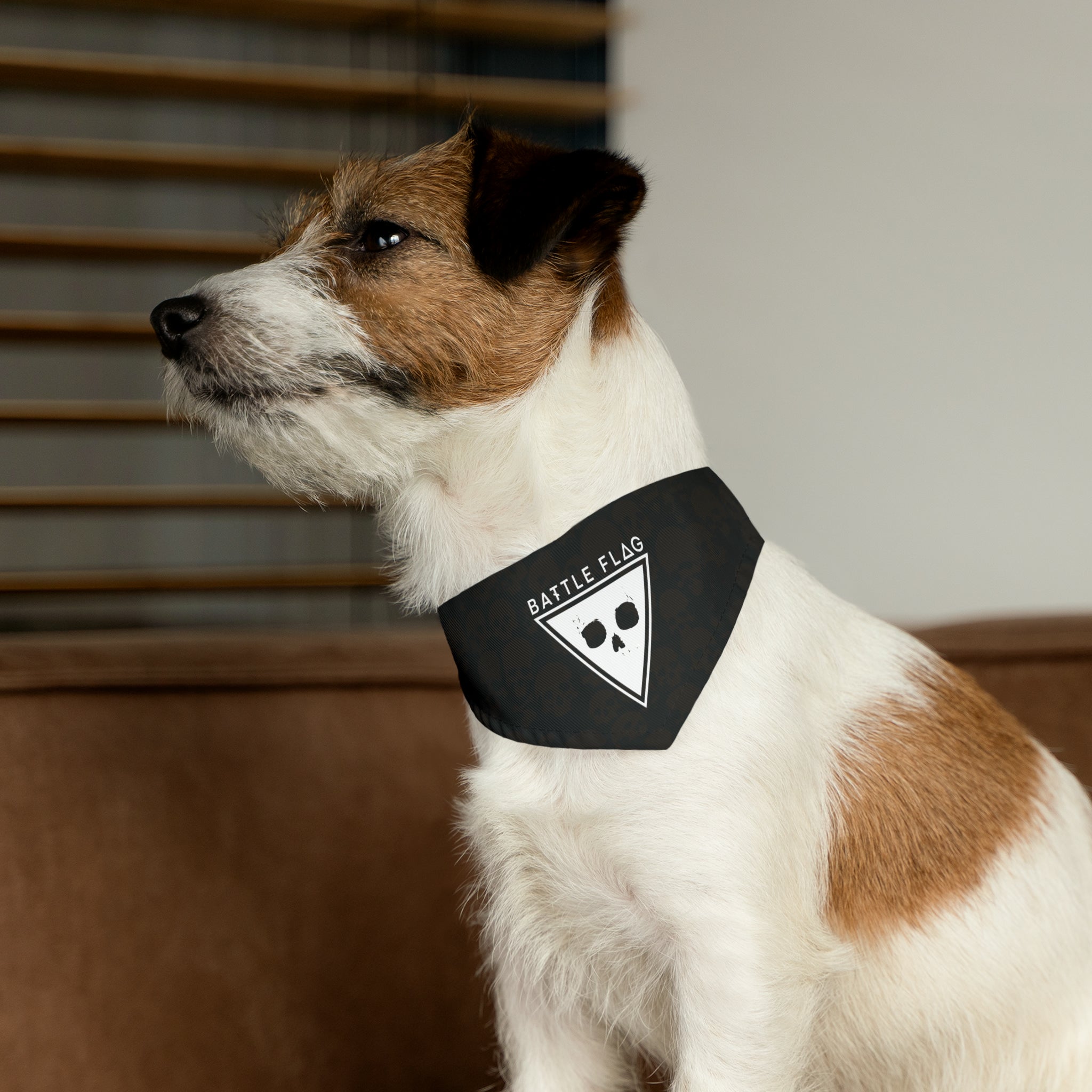 Battle Flag Pet Bandana Collar