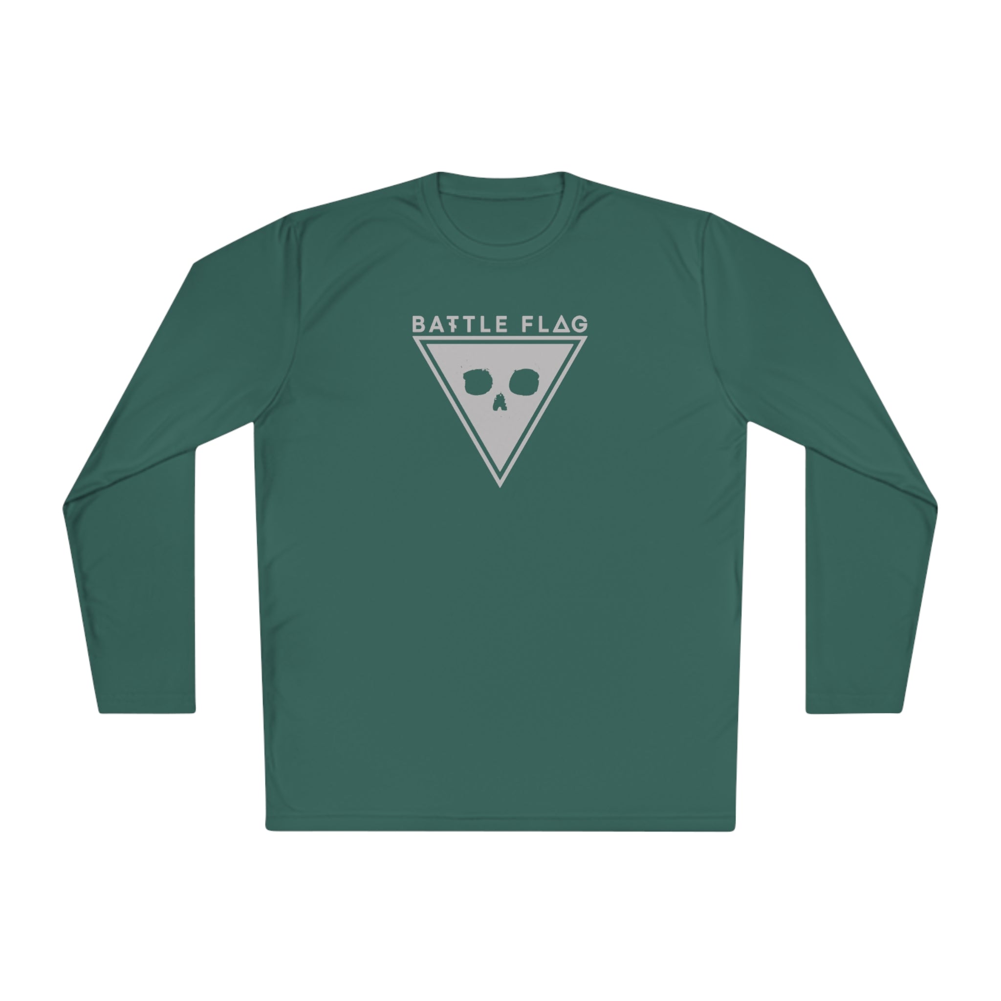 Battle Flag Unisex Lightweight Sport Top - Light Grey Emblem