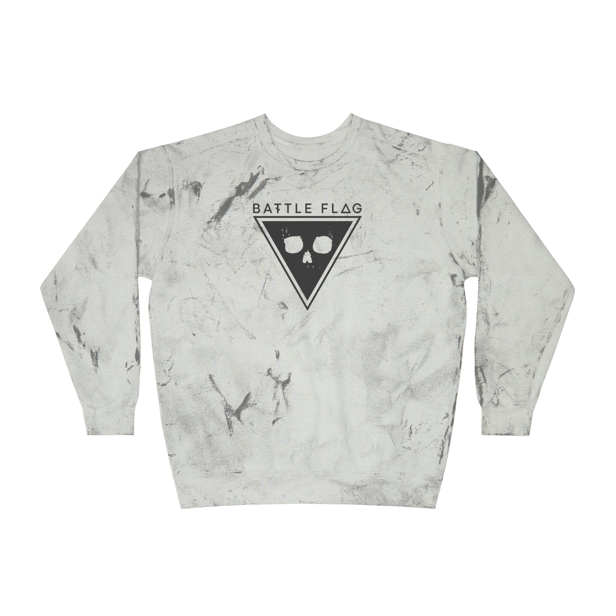 Unisex Emblem Color Blast Crewneck Sweatshirt