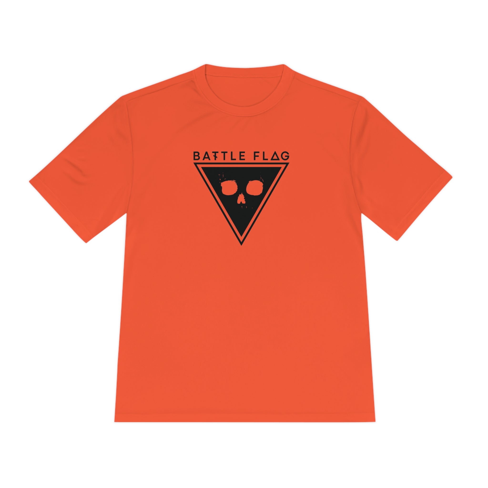 Battle Flag Unisex Moisture Wicking Tee - Black Emblem