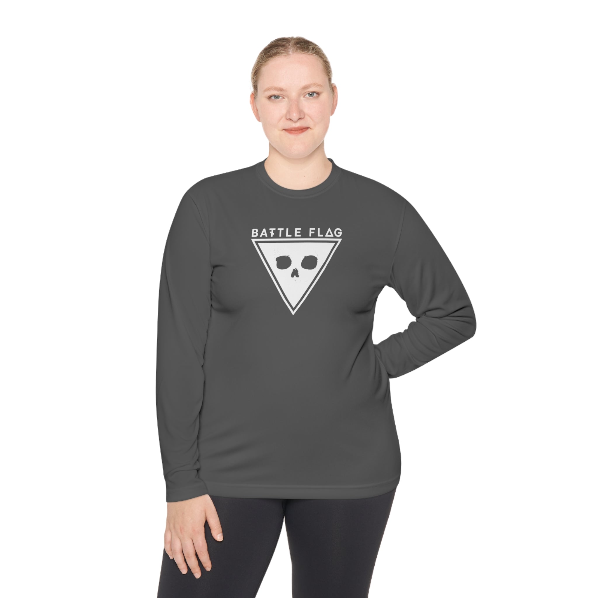 Battle Flag Unisex Lightweight Sport Top - White Emblem