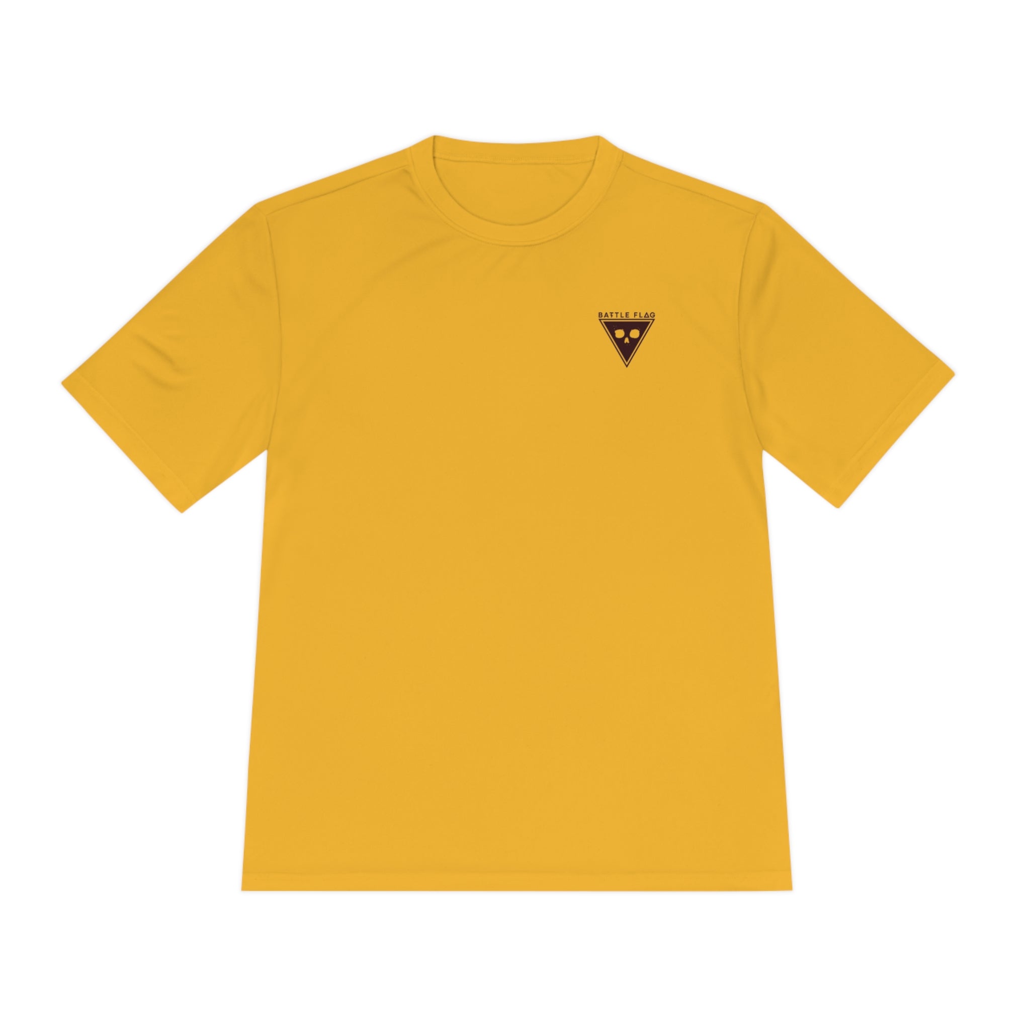 Battle Flag Unisex Moisture Wicking Tee - Small Red Emblem
