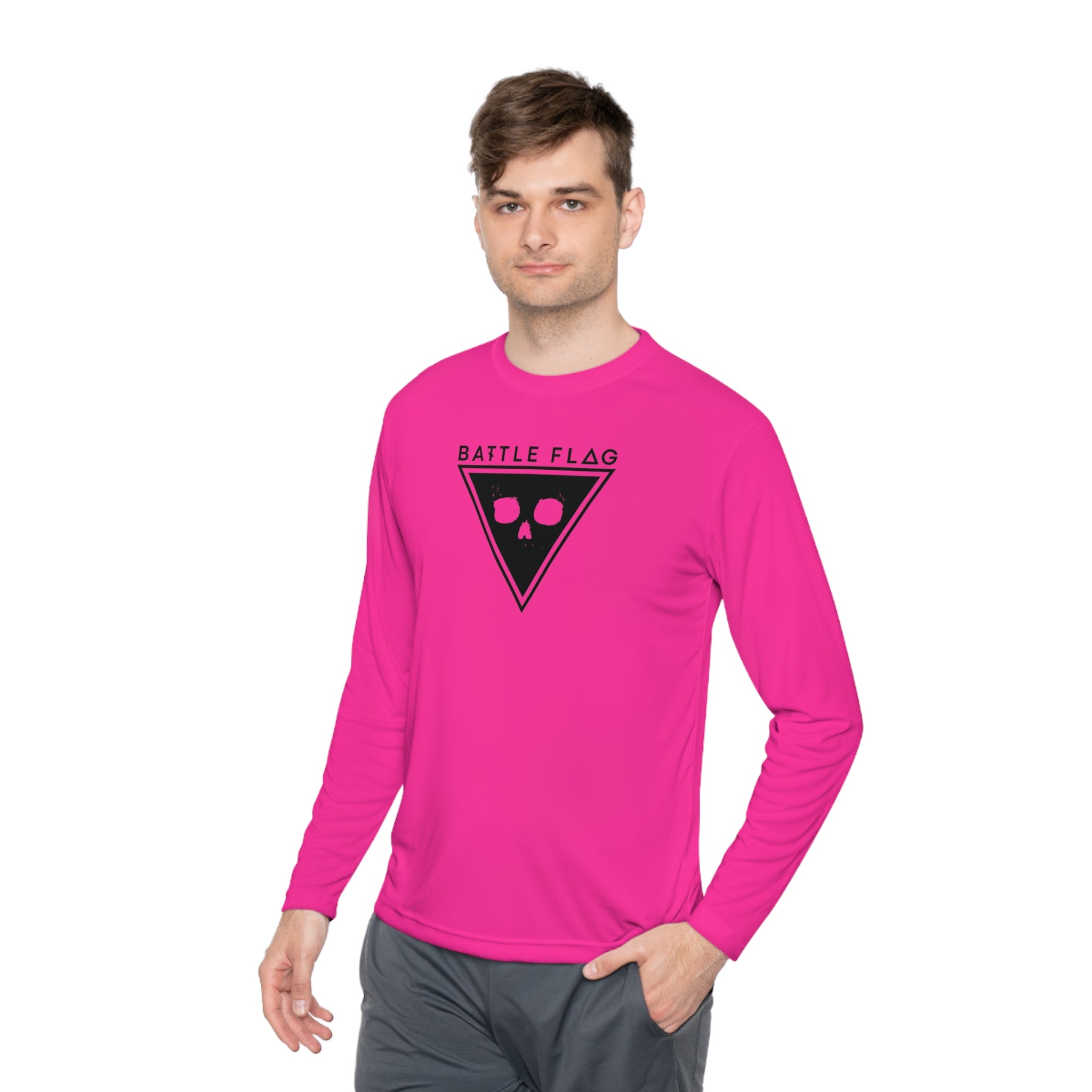 Battle Flag Unisex Lightweight Sport Top - Black Emblem