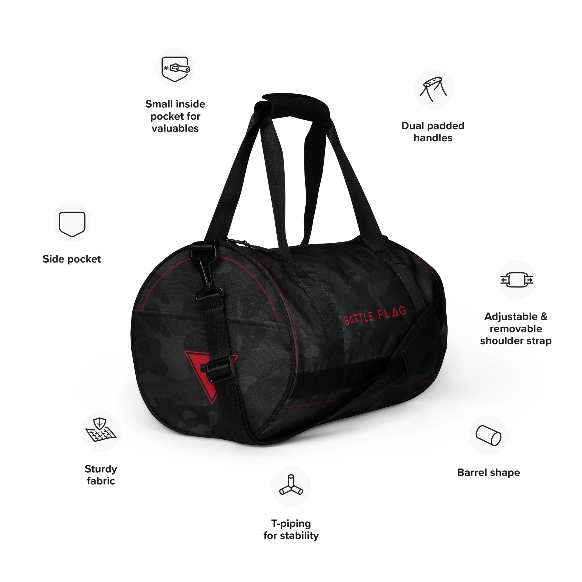 Camo Gym Bag
