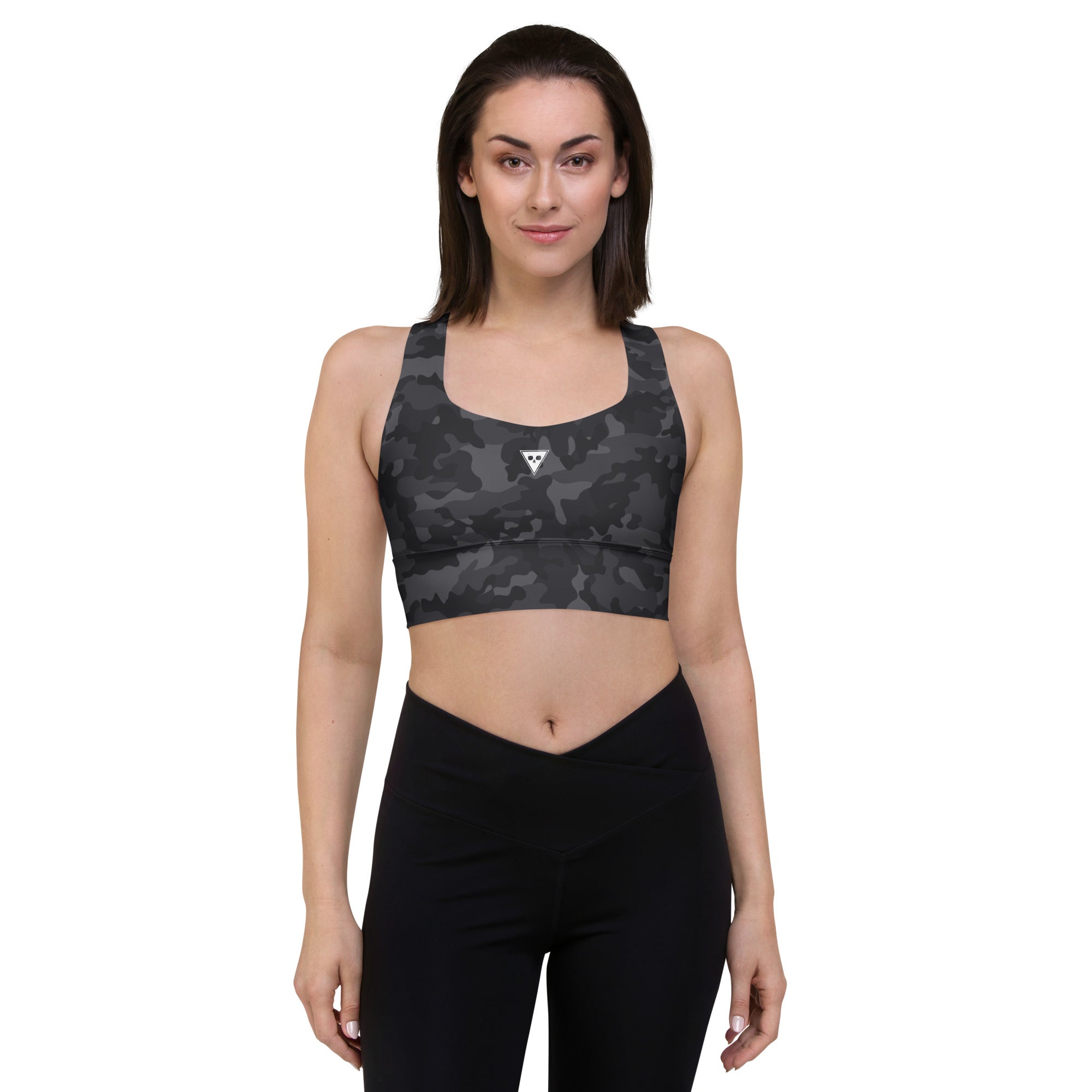 Camo Longline Sports Bra