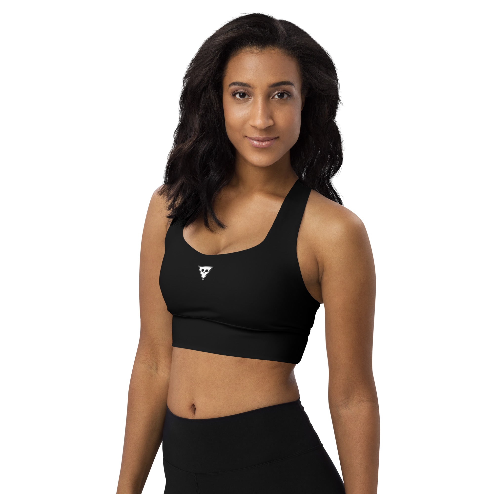 Core Longline Sports Bra - Black