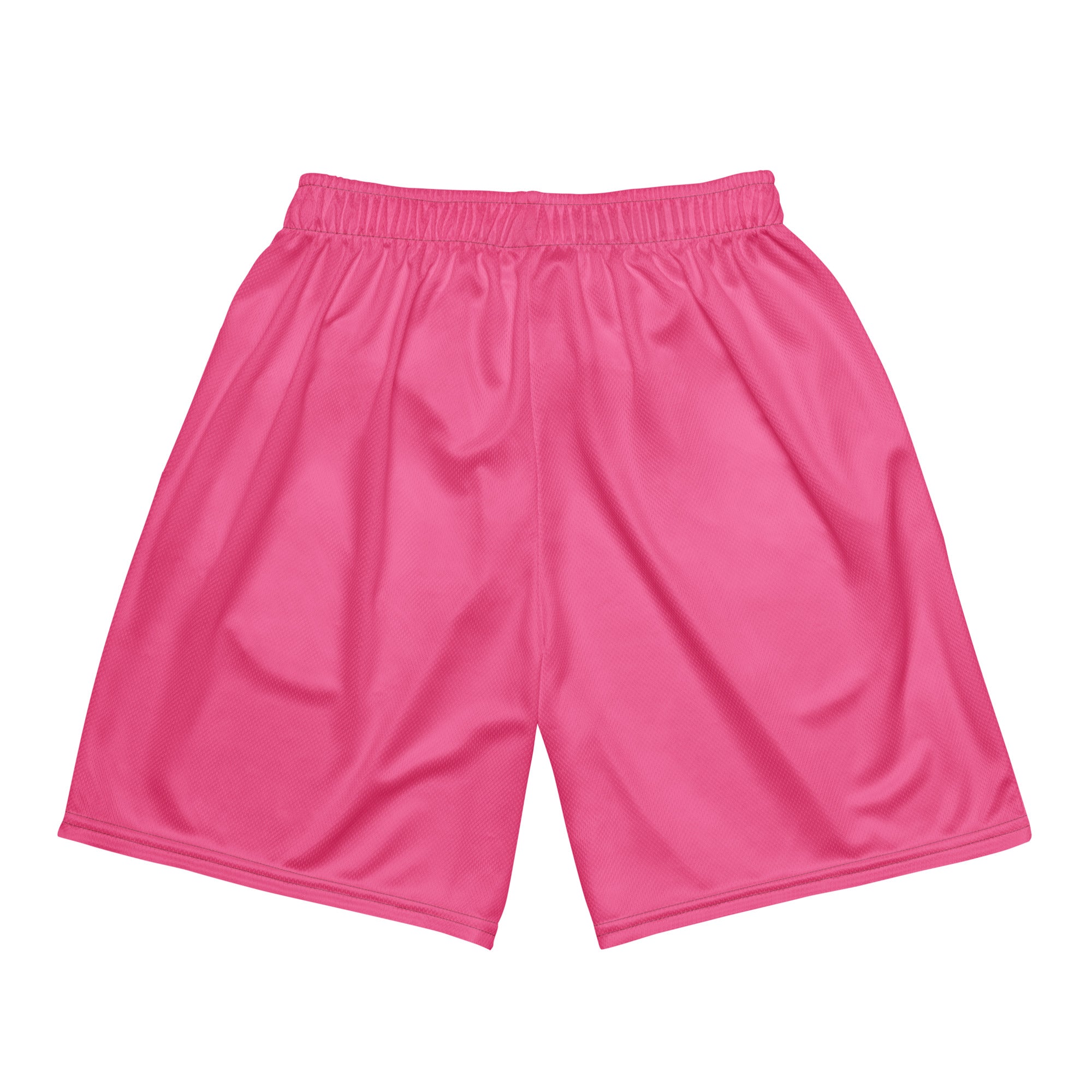 'Become the Monster' Unisex Mesh Shorts - Pink