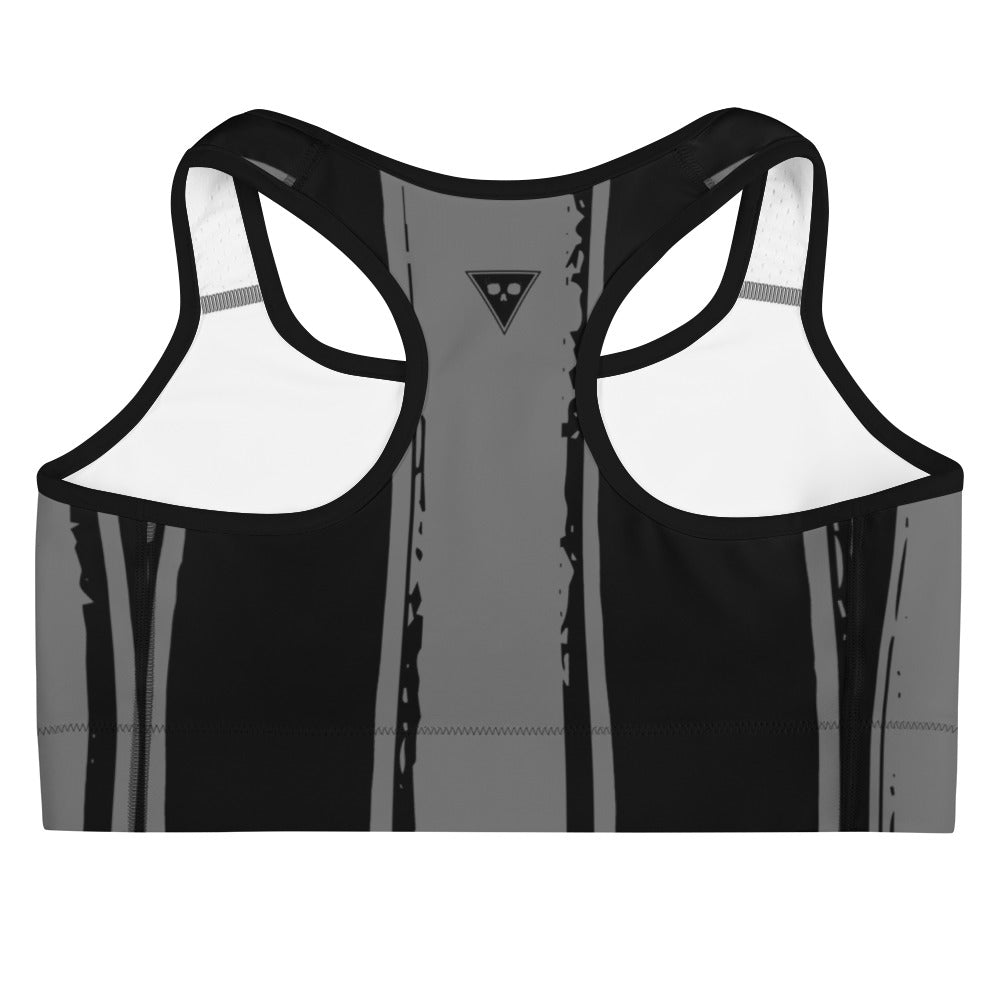 Striped Sports Bra
