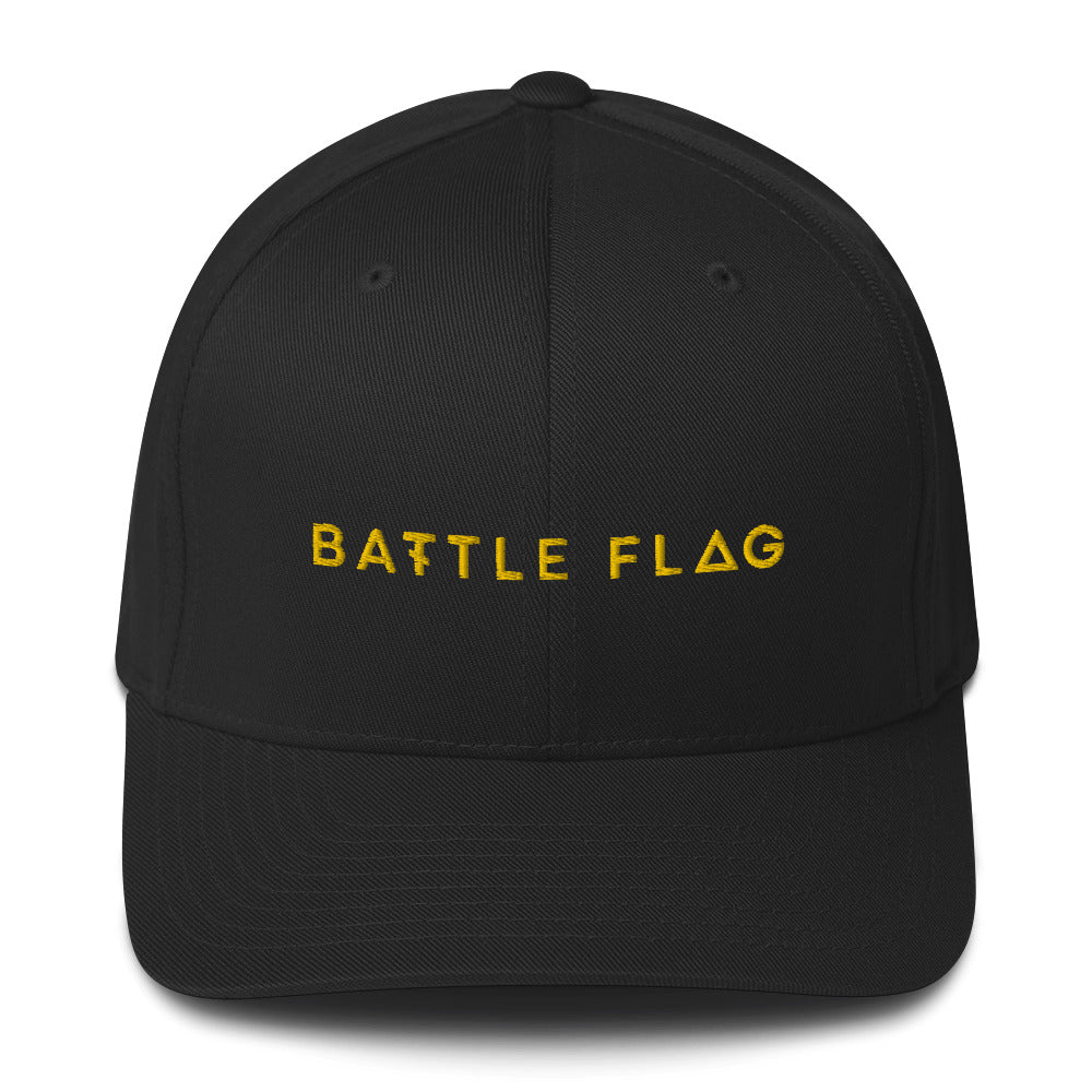 Core Structured Twill Cap - Yellow Embroidery