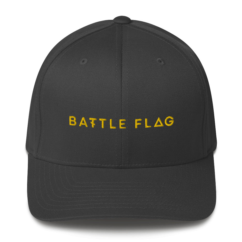 Core Structured Twill Cap - Yellow Embroidery