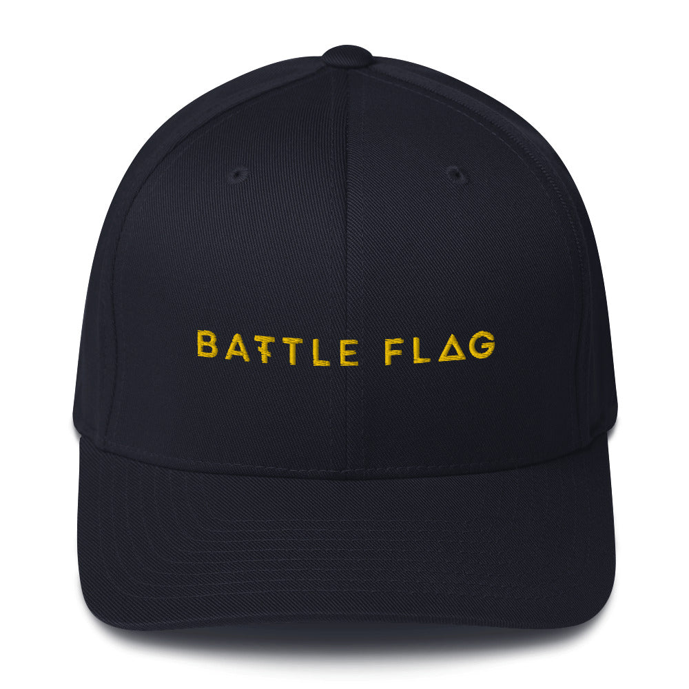 Core Structured Twill Cap - Yellow Embroidery