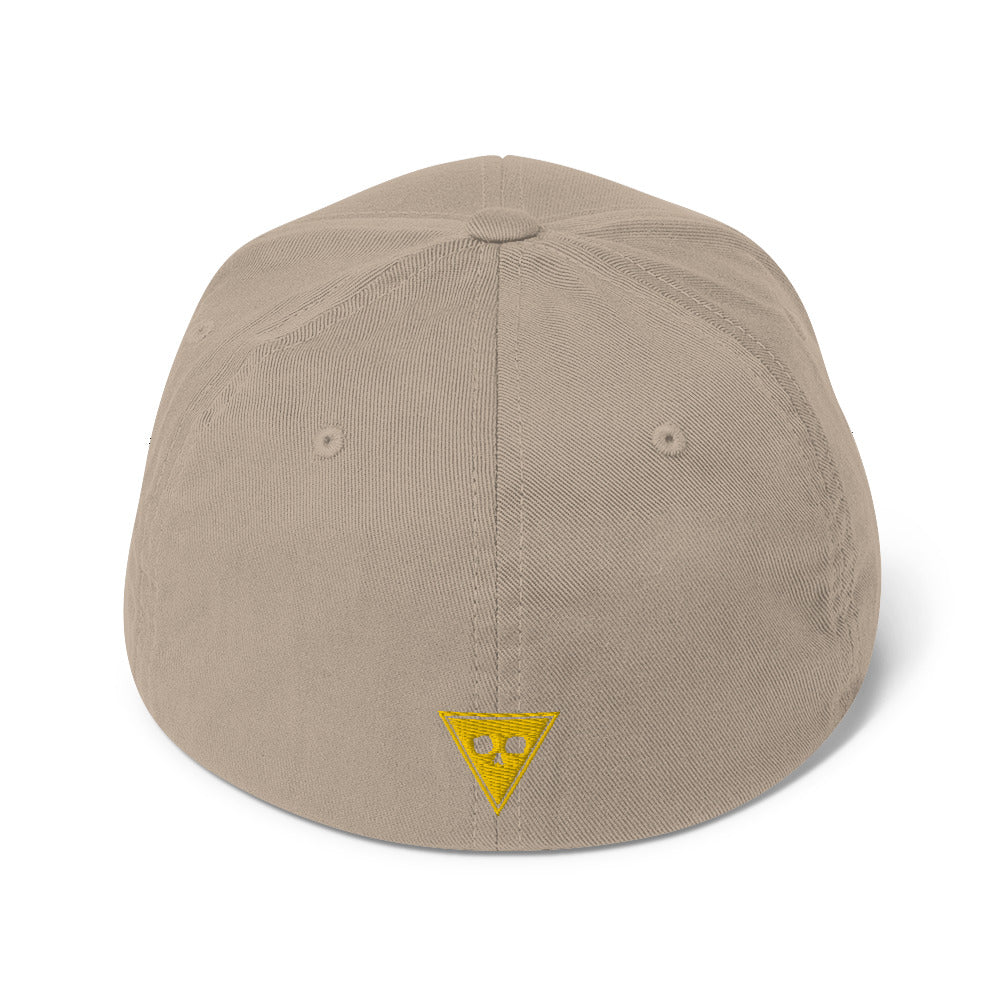 Core Structured Twill Cap - Yellow Embroidery