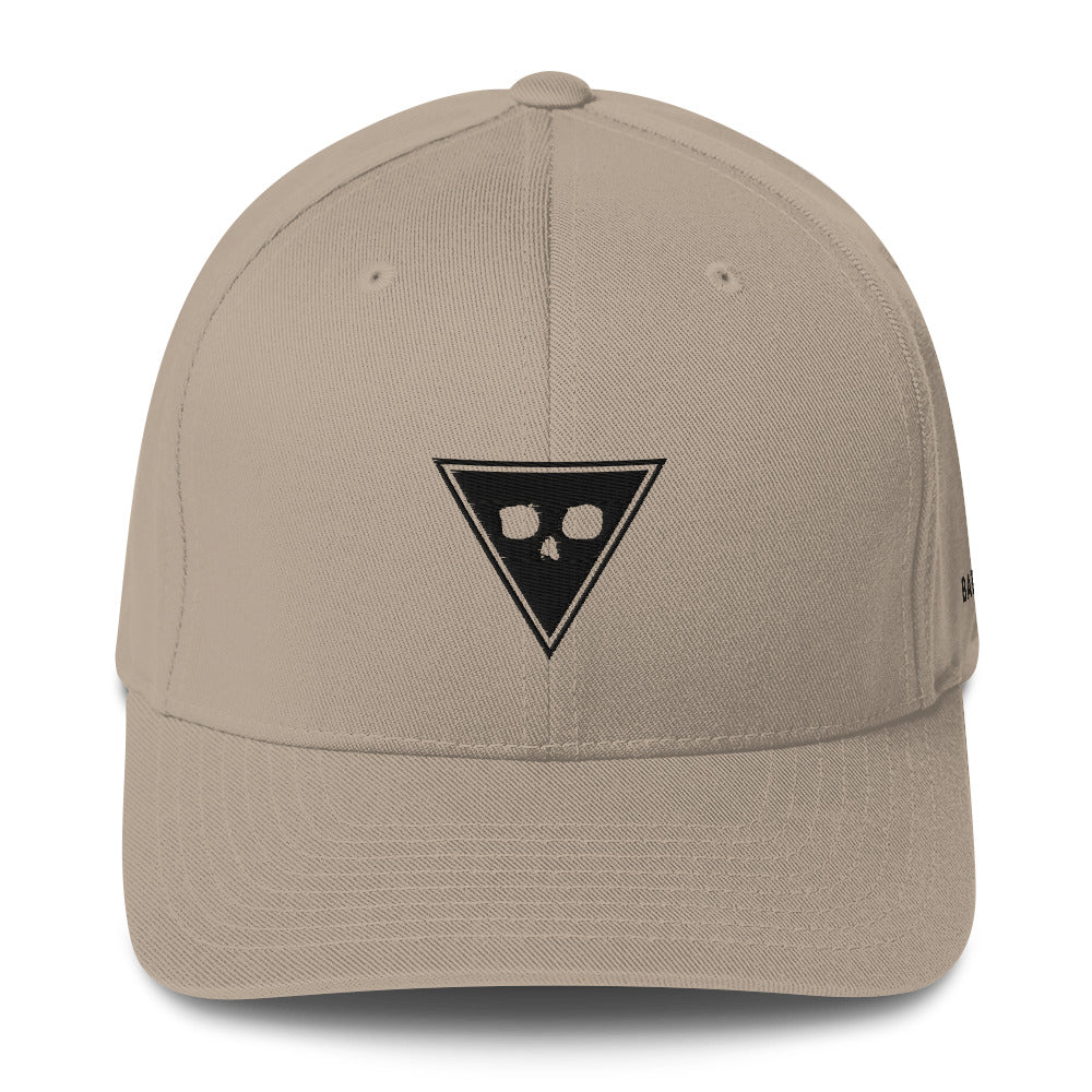 Core Structured Twill Cap - Black Embroidered Emblem