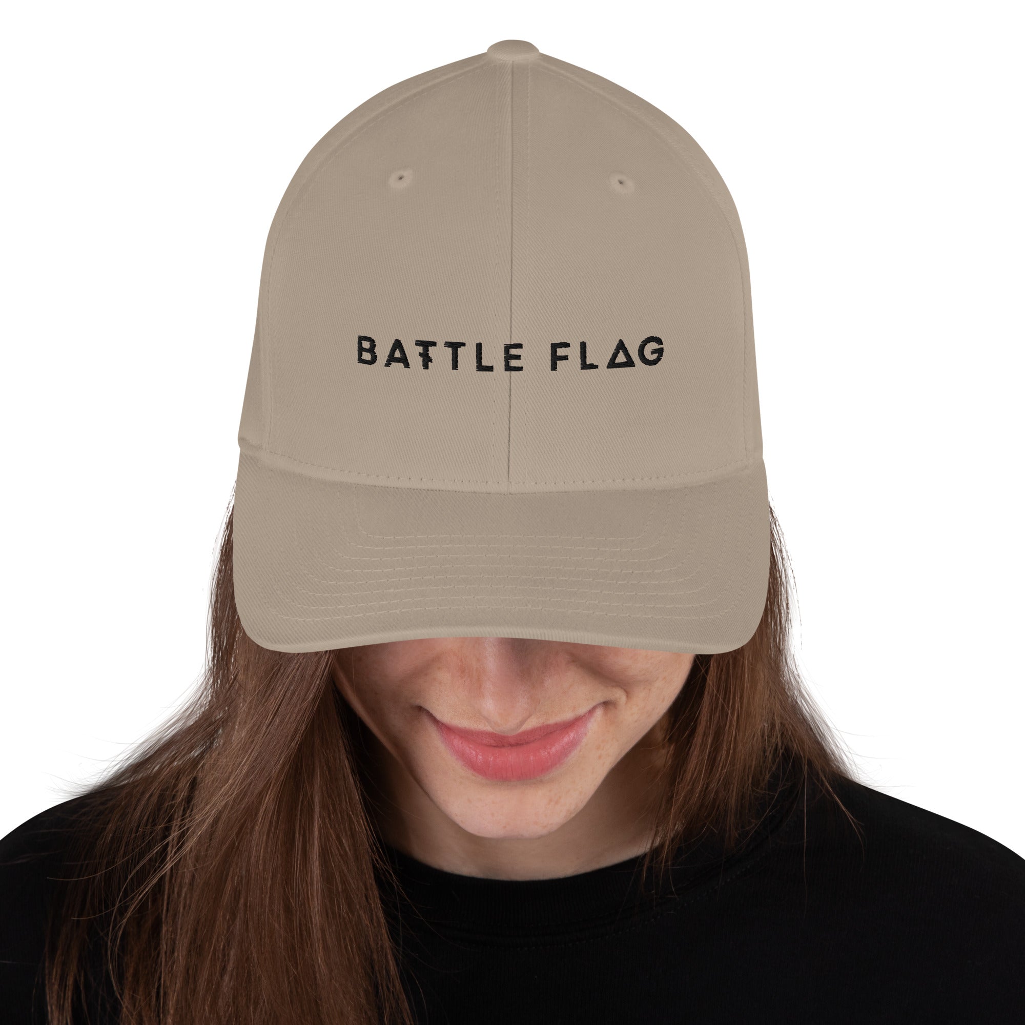 Core Structured Twill Cap - Black Embroidery