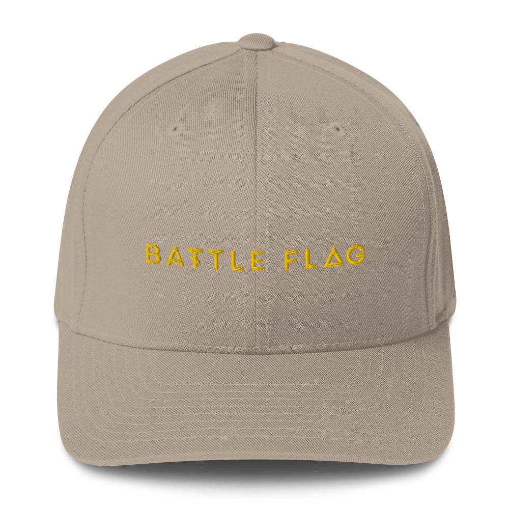 Core Structured Twill Cap - Yellow Embroidery