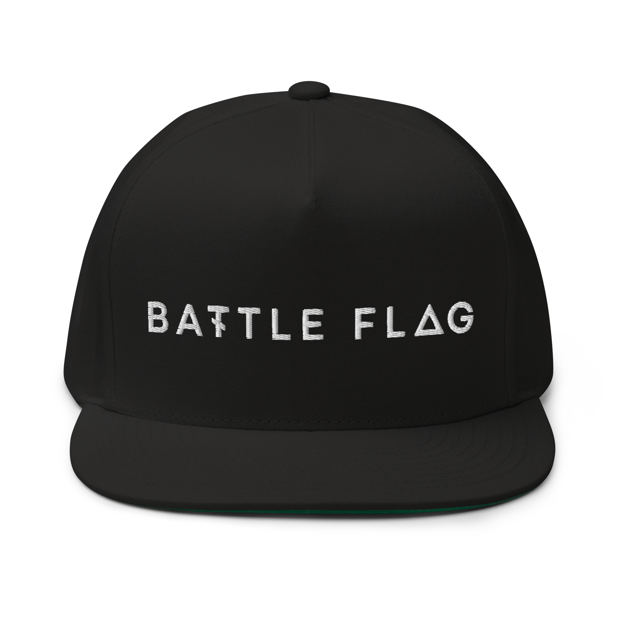Battle Flag Flat Bill Cap