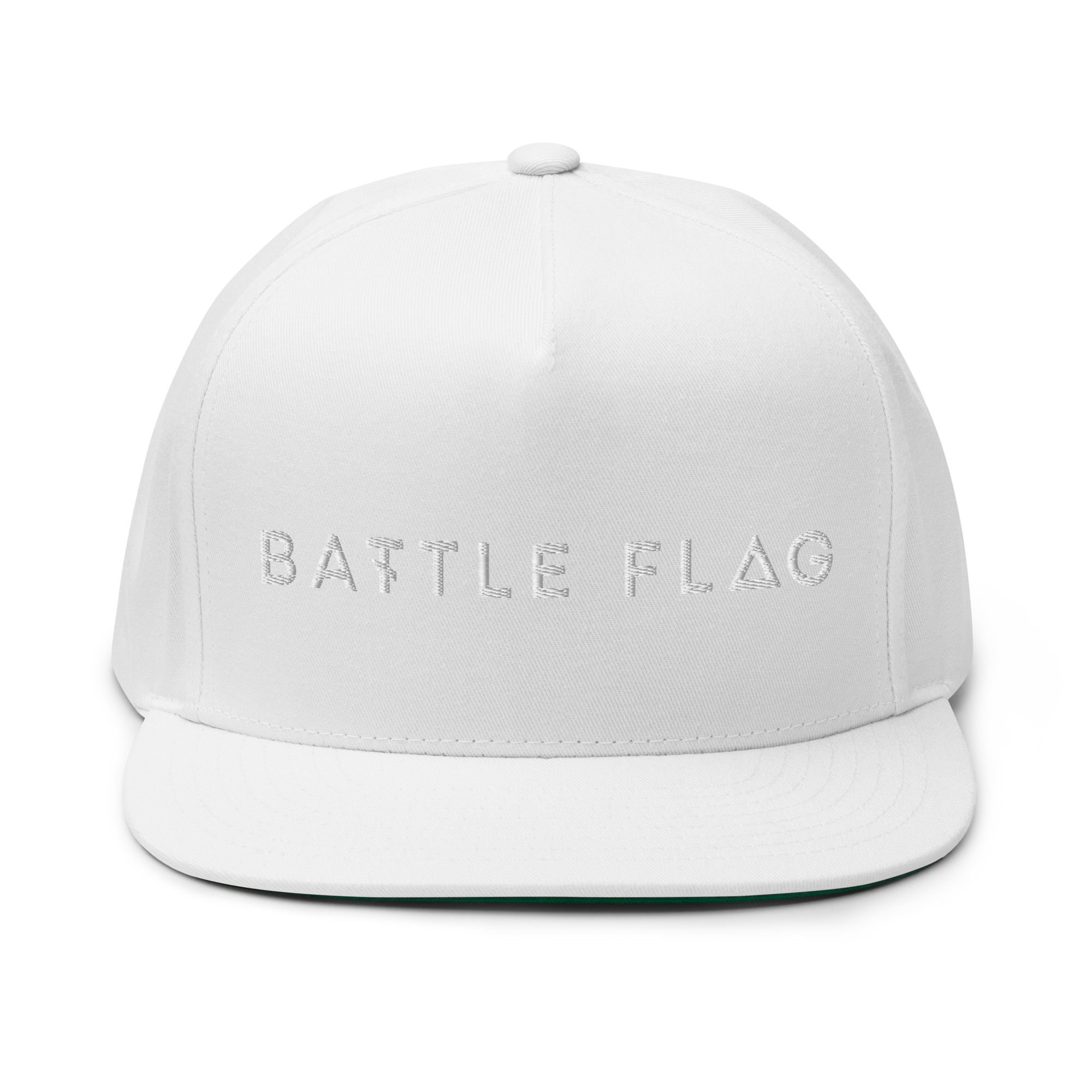 Battle Flag Flat Bill Cap