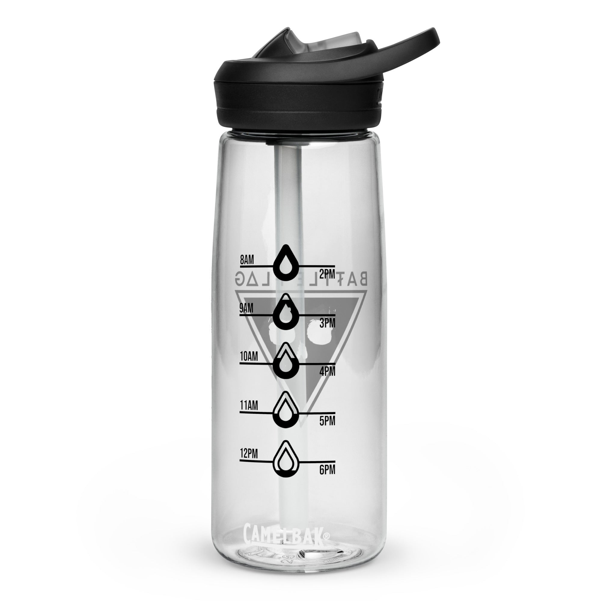 Tracker Sports Water Bottle - Black
