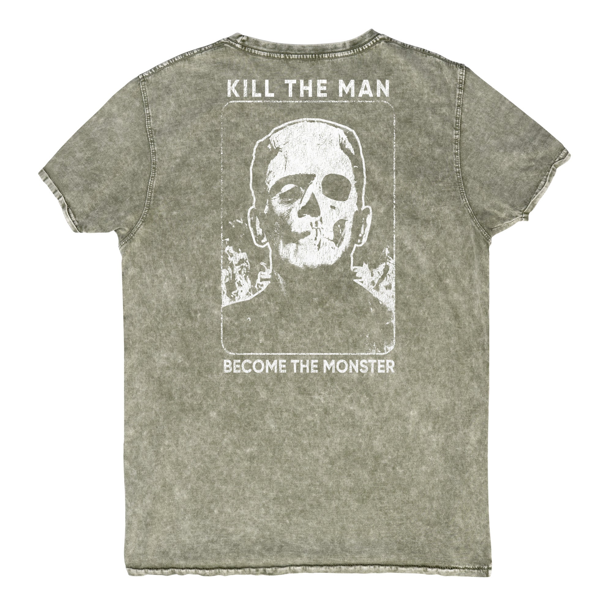 'Become the Monster' Denim T-Shirt