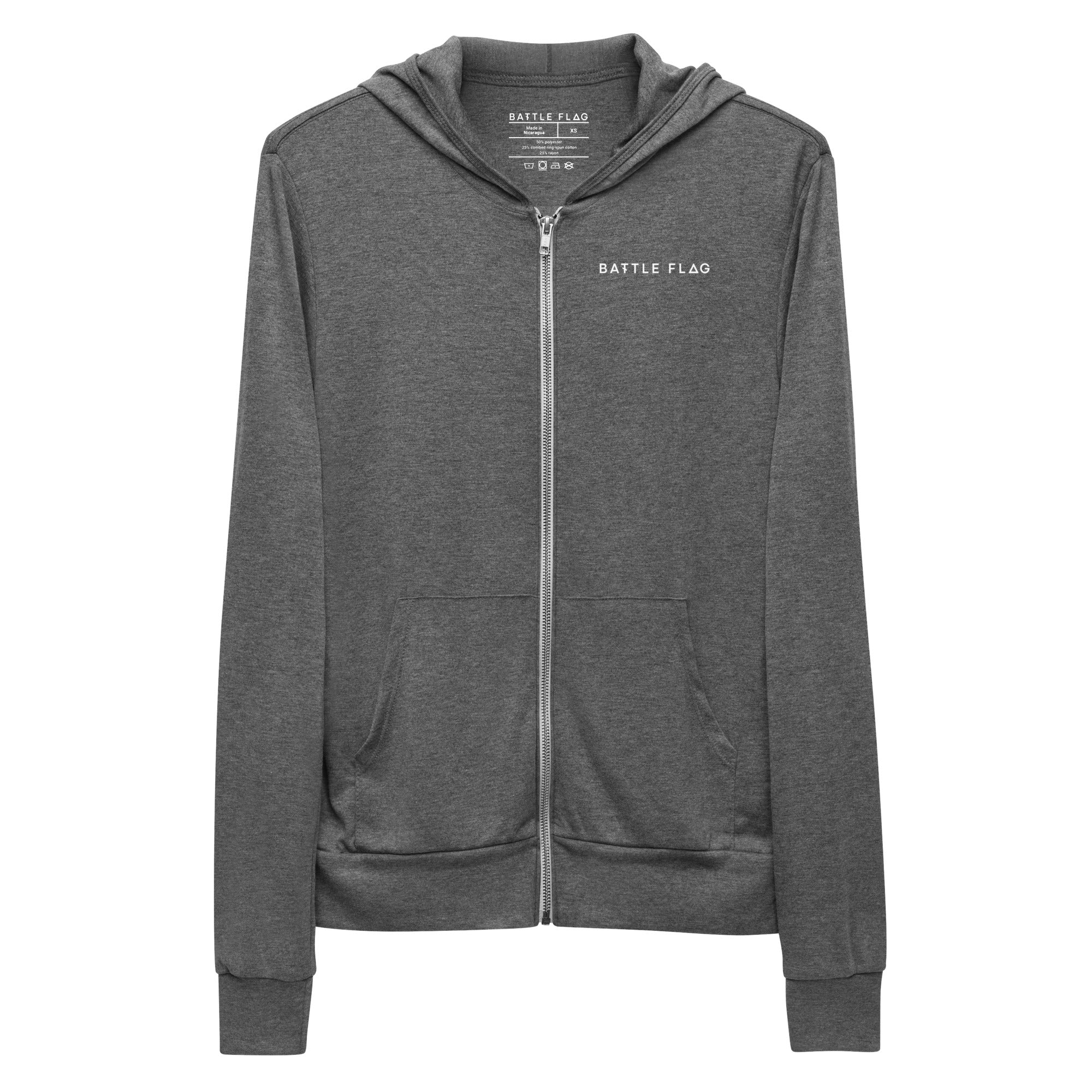Battle Flag Unisex Zip Hoodie
