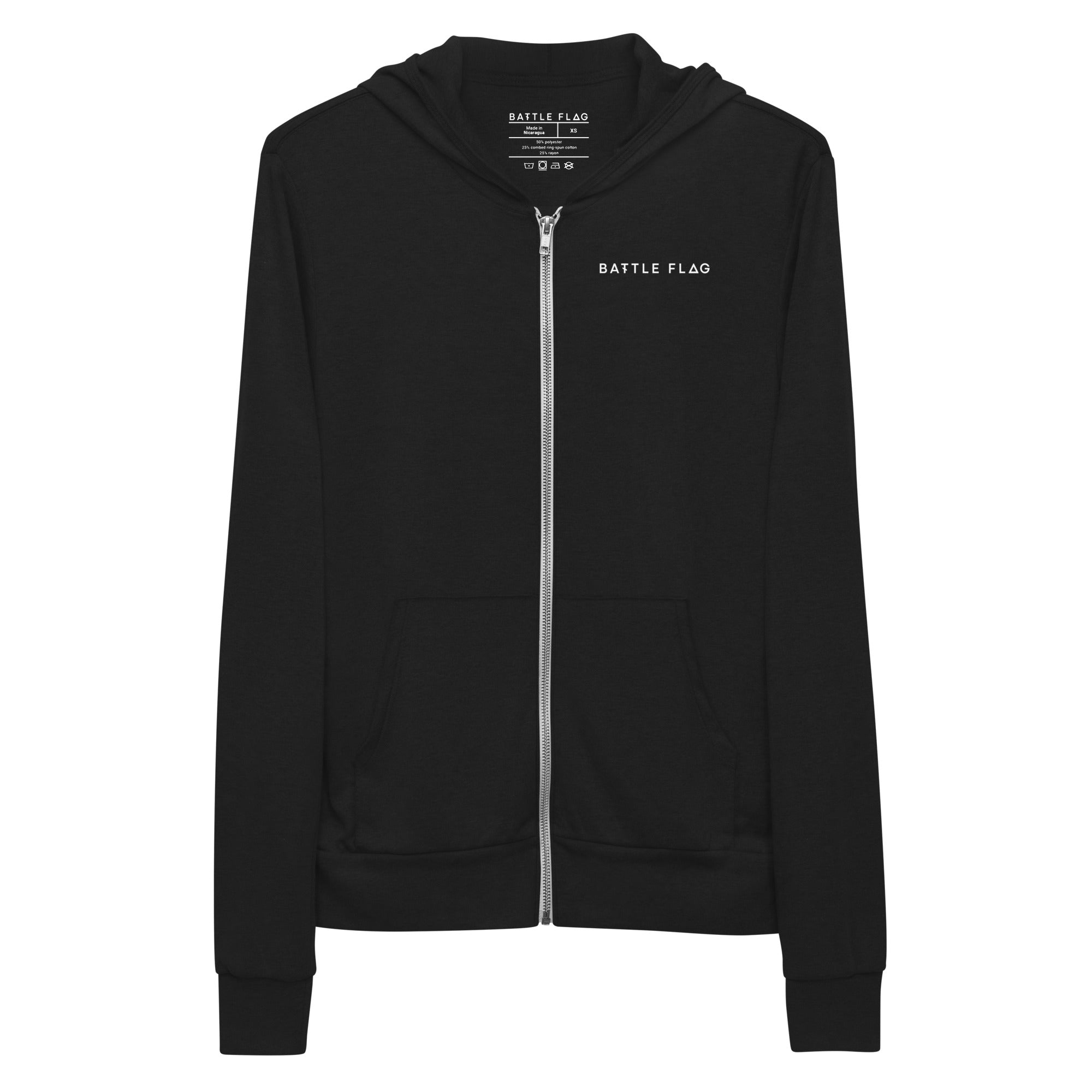 Battle Flag Unisex Zip Hoodie