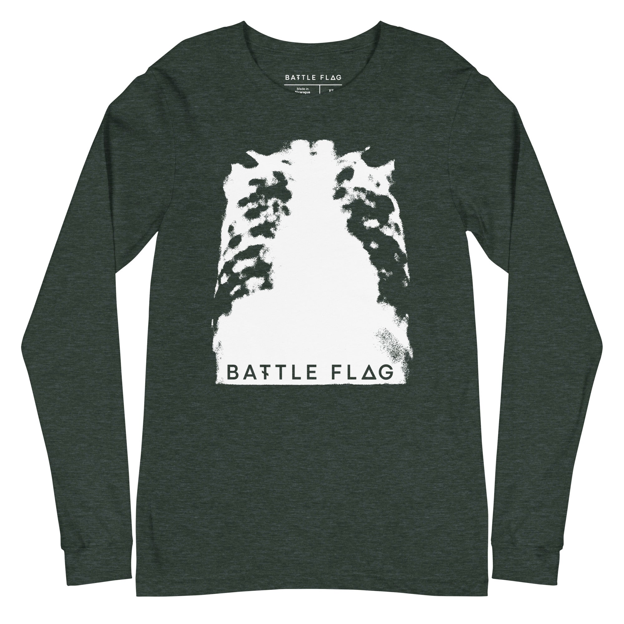 Rib Scan Unisex Long Sleeve Tee