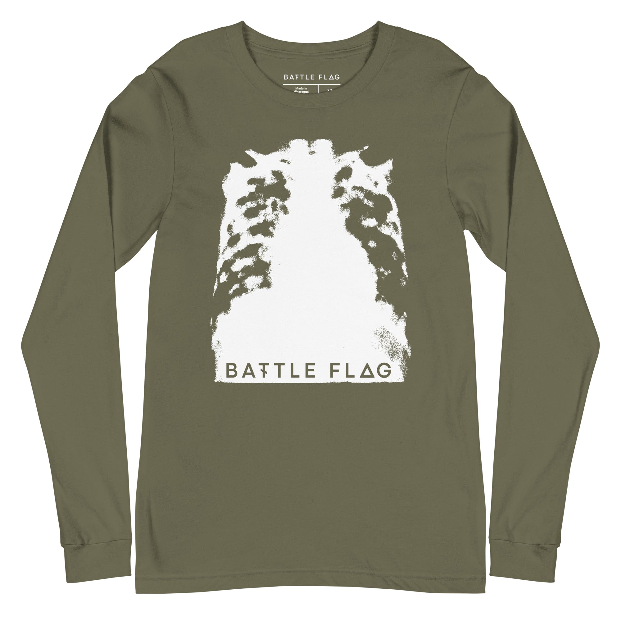 Rib Scan Unisex Long Sleeve Tee