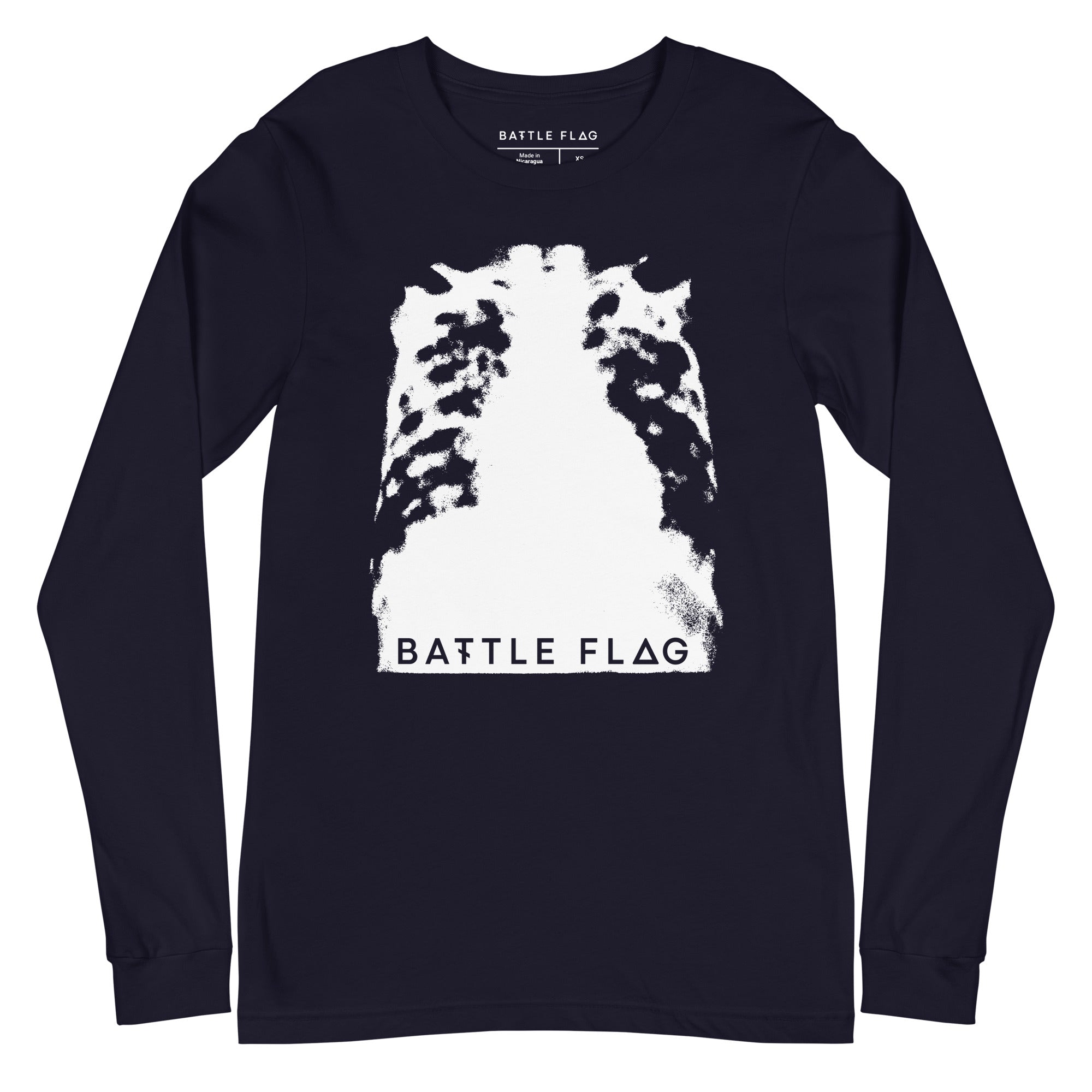 Rib Scan Unisex Long Sleeve Tee