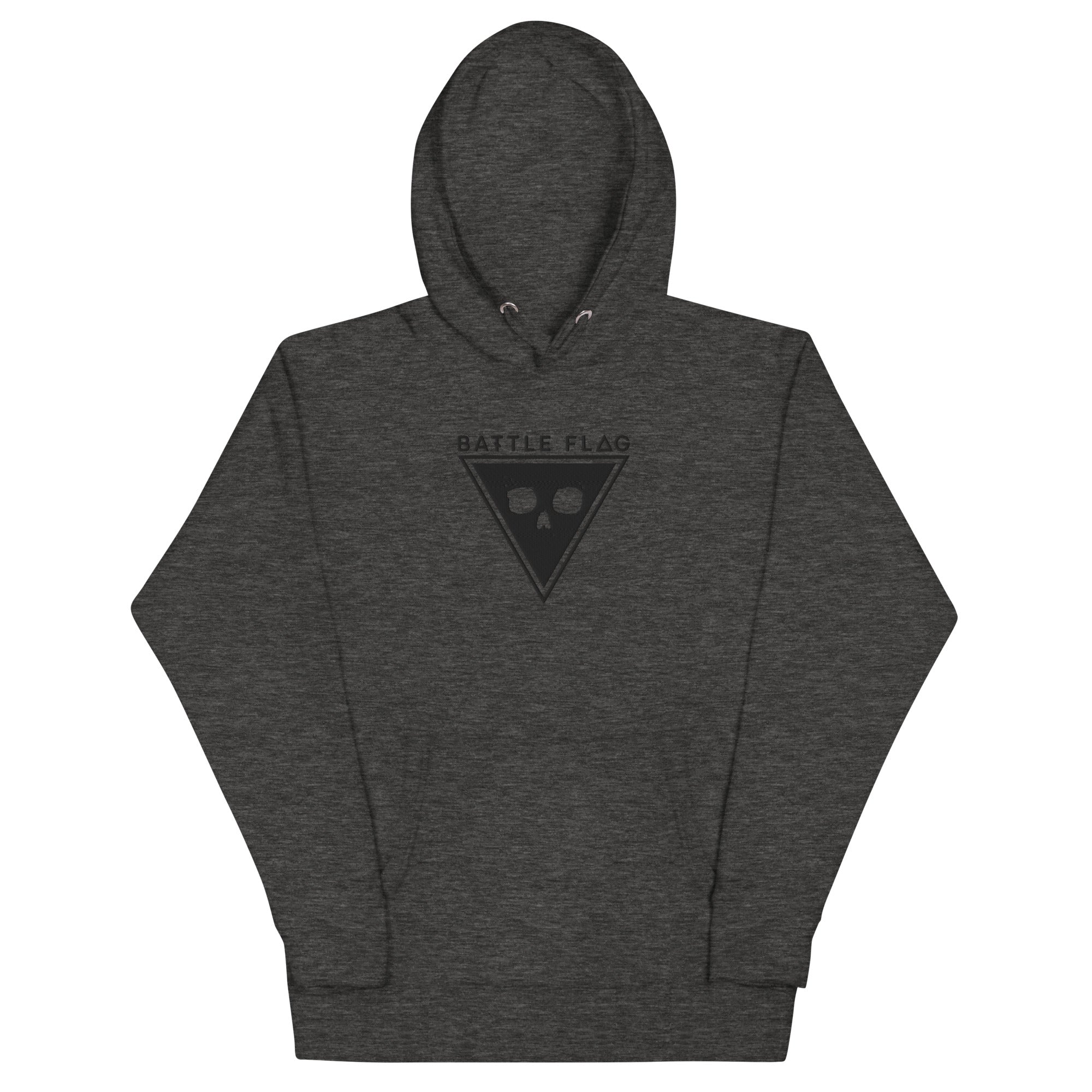 Core Unisex Hoodie - Black Embroidery