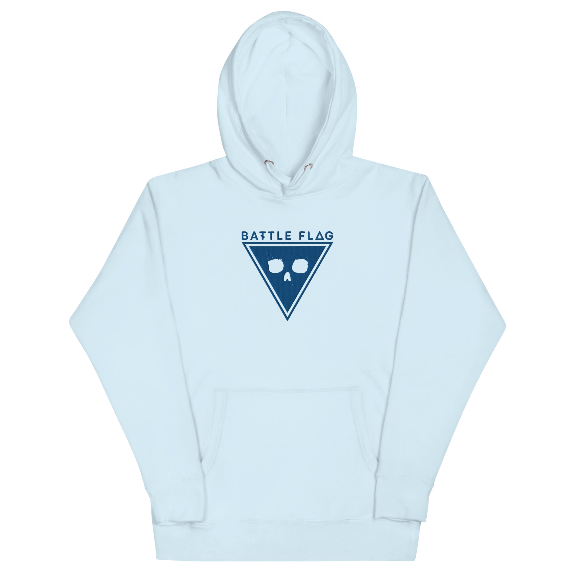 Core Unisex Hoodie - Blue Embroidery