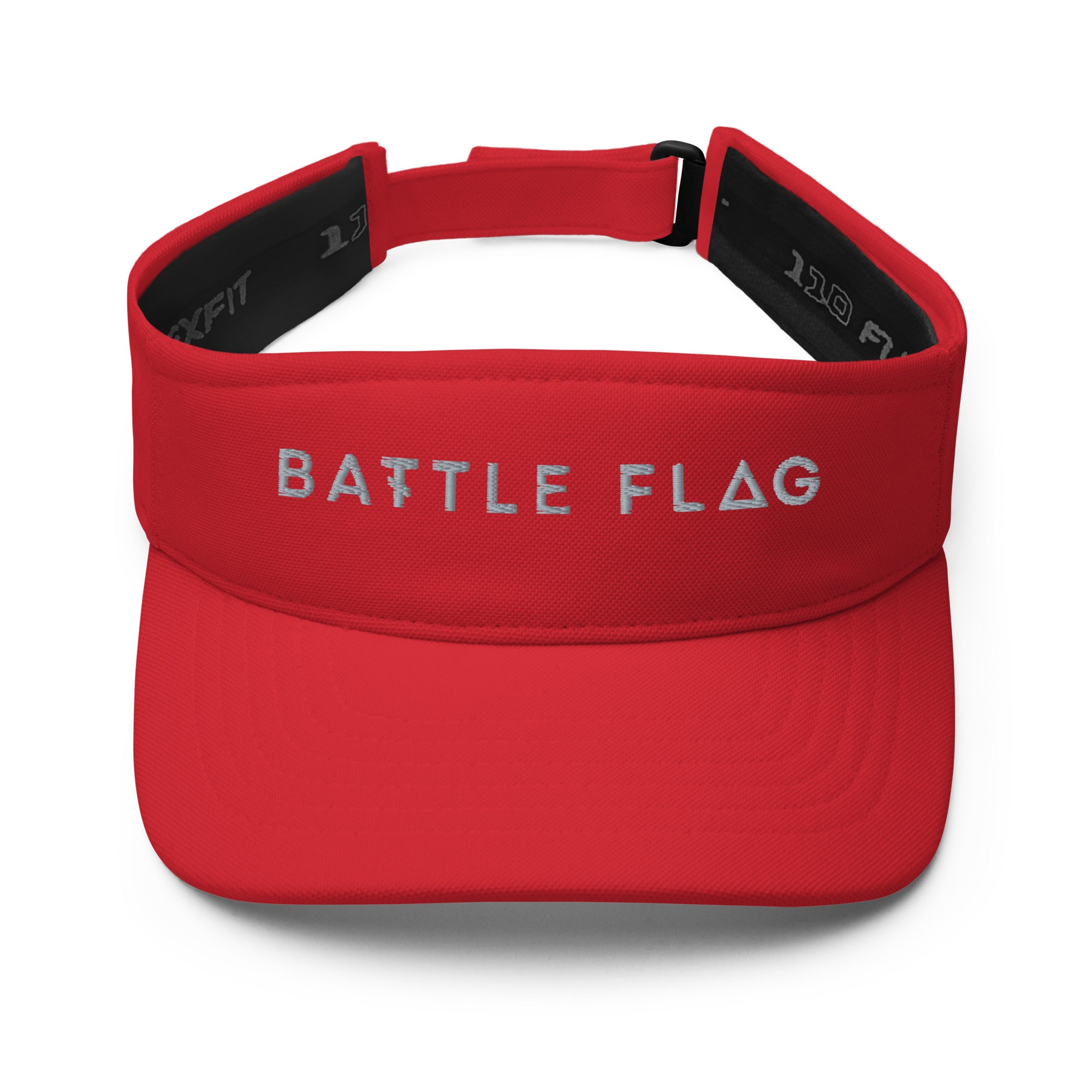 Battle Flag Visor - Embroidered