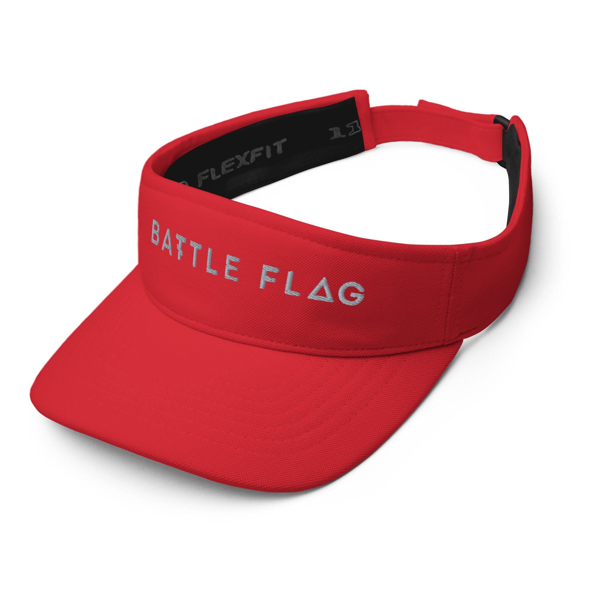 Battle Flag Visor - Embroidered